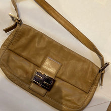 Load image into Gallery viewer, Fendi taupe baguette leather bag