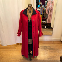 Load image into Gallery viewer, Vintage London Fog Red Trench Coat