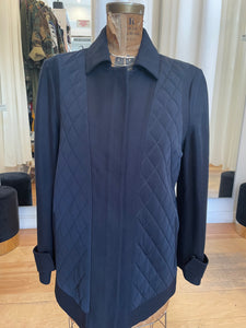 Contemporary BCBG Runway 2pc Navy Coat