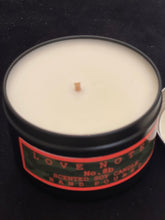 Load image into Gallery viewer, Love Notes soy candle 8b