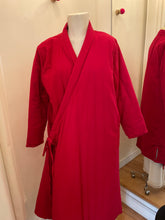 Load image into Gallery viewer, Red Linen + cotton Robe coat
