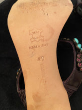 Load image into Gallery viewer, Manolo Blahnik jeweled heeled sandals