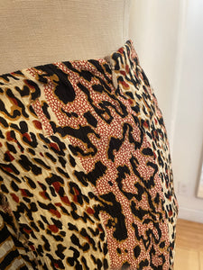 Nanushka Multi Animal Print Pleated Pants