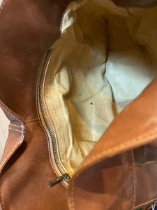 Vintage Suede Gucci hobo bag