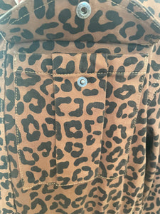 DL 1961 cheetah print jacket