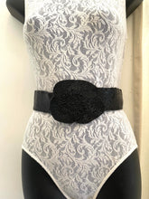 Load image into Gallery viewer, Vintage Jerome’s black beaded belt