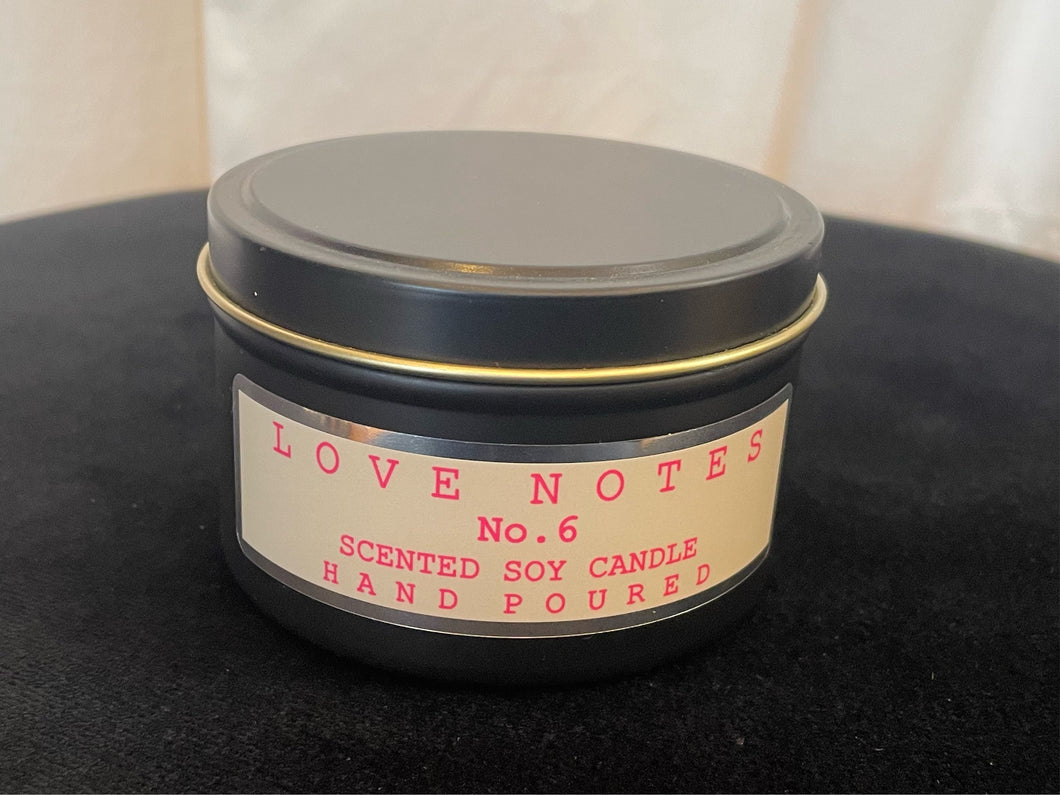 Love Notes No. 6 Soy Candle (medium)