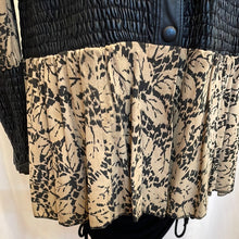 Load image into Gallery viewer, Vintage Celeste Black and brown patterned Jacket