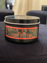 Load image into Gallery viewer, Love Notes soy candle 8b