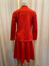 Load image into Gallery viewer, Vintage 60s Rontini 2pc burnt orange blazer and skirt set