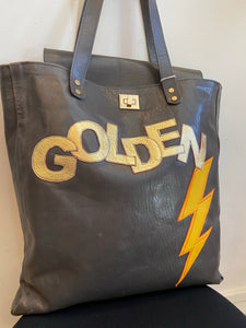 Handcrafted Jill Scott (Golden) icon leather bag