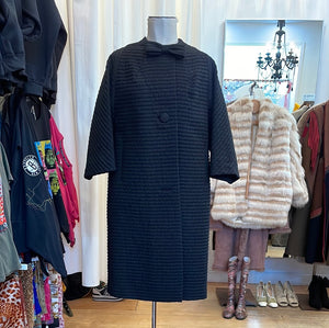 Vintage Lilli Ann San Francisco Black Coat