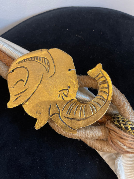 Carolyn Tanner, custom elephant belt