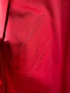 Vintage London Fog Red Trench Coat