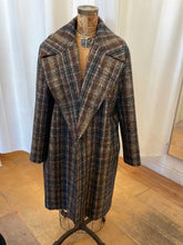 Load image into Gallery viewer, Contemporary Lafayette 148 Plaid Coat