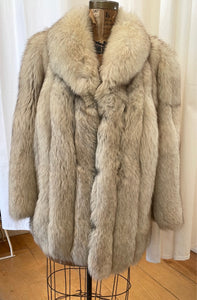 Vintage Adolfo Fox Fur Coat