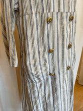 Load image into Gallery viewer, Free People Striped Trench Dress/Coat