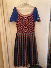 Load image into Gallery viewer, Maxhosa by Laduma contrasting print knit dress