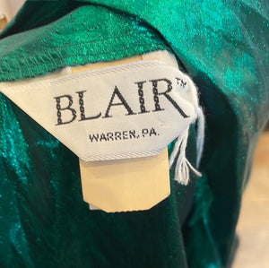 Vintage Blair Green Iridescent Blouse