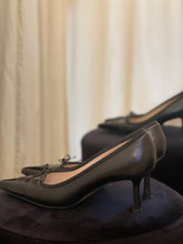 Load image into Gallery viewer, Chanel black kitten heel