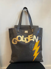 Load image into Gallery viewer, Handcrafted Jill Scott (Golden) icon leather bag