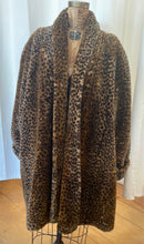 Load image into Gallery viewer, Vintage Monterey Fashions Faux Fur Swing Coat