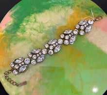 Load image into Gallery viewer, Vintage crystal bracelet