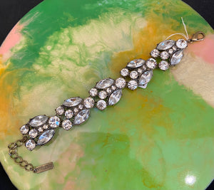Vintage crystal bracelet