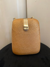 Load image into Gallery viewer, Vintage Romer Collection woven raffia egg-shaped bag