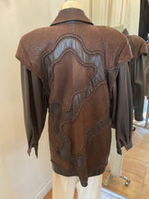 Load image into Gallery viewer, Norma Brown leather coat