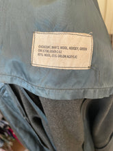 Load image into Gallery viewer, Vintage olive military jacket