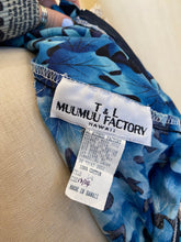 Load image into Gallery viewer, Cottage core prairie dress blue floral